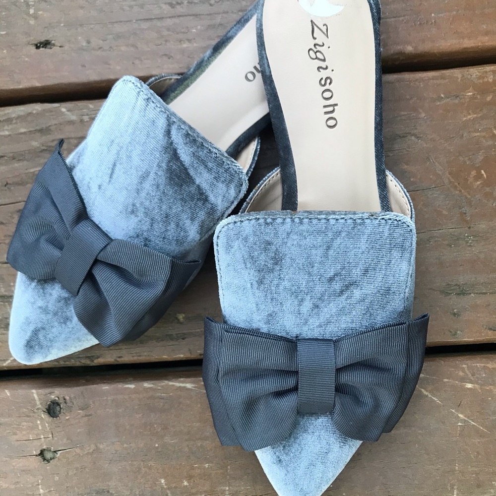 New Zigisiho slip on gray flat - Picture 8 of 11